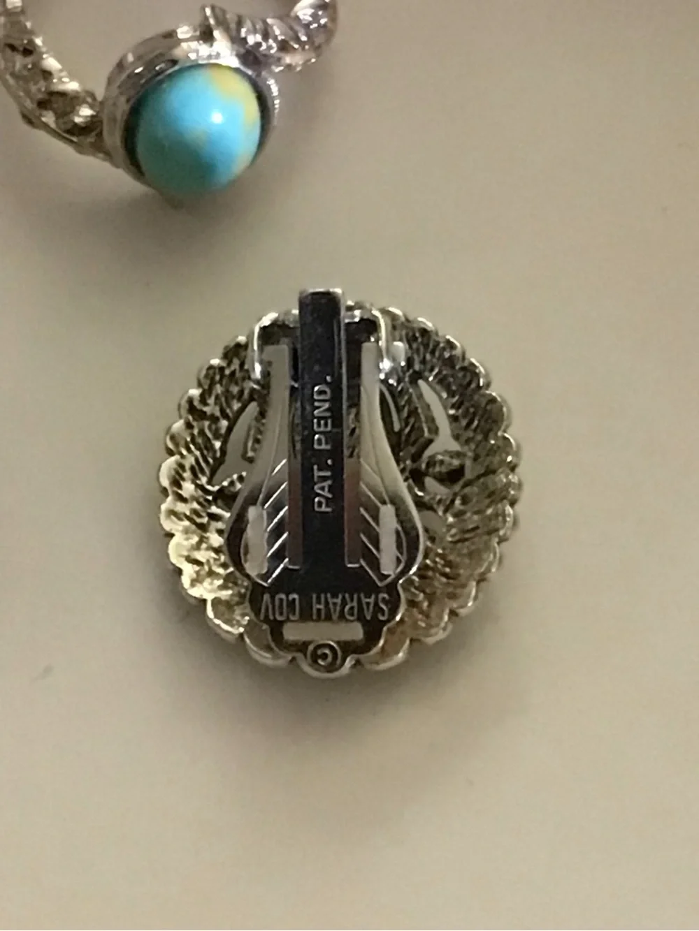 Source Unknown Silver-Tone Bracelet, Ring & Earrings with Turquoise Accents